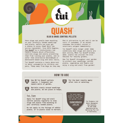 Tui Quash Slug & Snail Control - 400g pack - Image 2