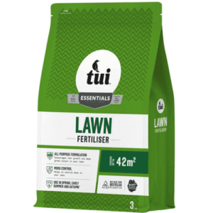 Tui Lawn Fertiliser, 3kg bag