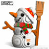 Snowman - 3D Cardboard Model Kit - Image 5