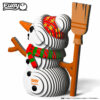 Snowman - 3D Cardboard Model Kit - Image 3