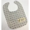 Heidi the Hippo - Handcrafted Bib - Image 3