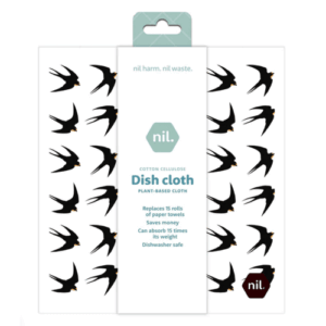 Eco Dishcloth - Black Swallow