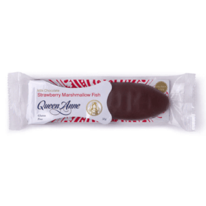 Milk Chocolate Strawberry Marshmallow Fish 50g