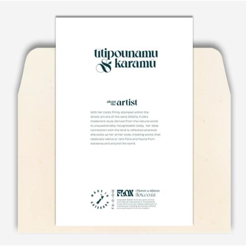 Tītipounamu & Karamu Greeting Card - Image 2
