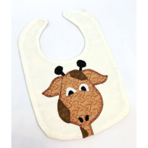 Gerry the Giraffe - Handcrafted Bib