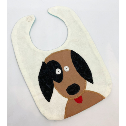 Dale the Dog - Handcrafted Bib