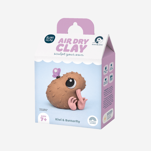 Kuwi Clay - Kiwi & Butterfly - Image 2
